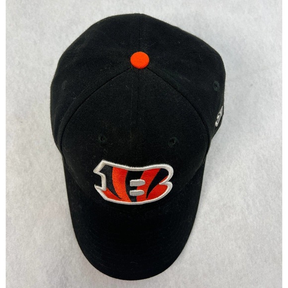 Cincinatti Bengals Official NFL Cap New Era 9Forty Adjustable Hat Black - Picture 4 of 8